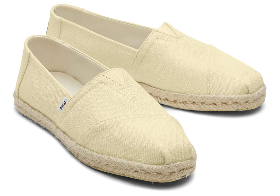 Espadrilles Toms Alpargata Rope Alpargata Mujer Amarillo Argentina | AR745-481