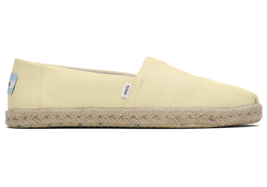 Espadrilles Toms Alpargata Rope Alpargata Mujer Amarillo Argentina | AR745-481