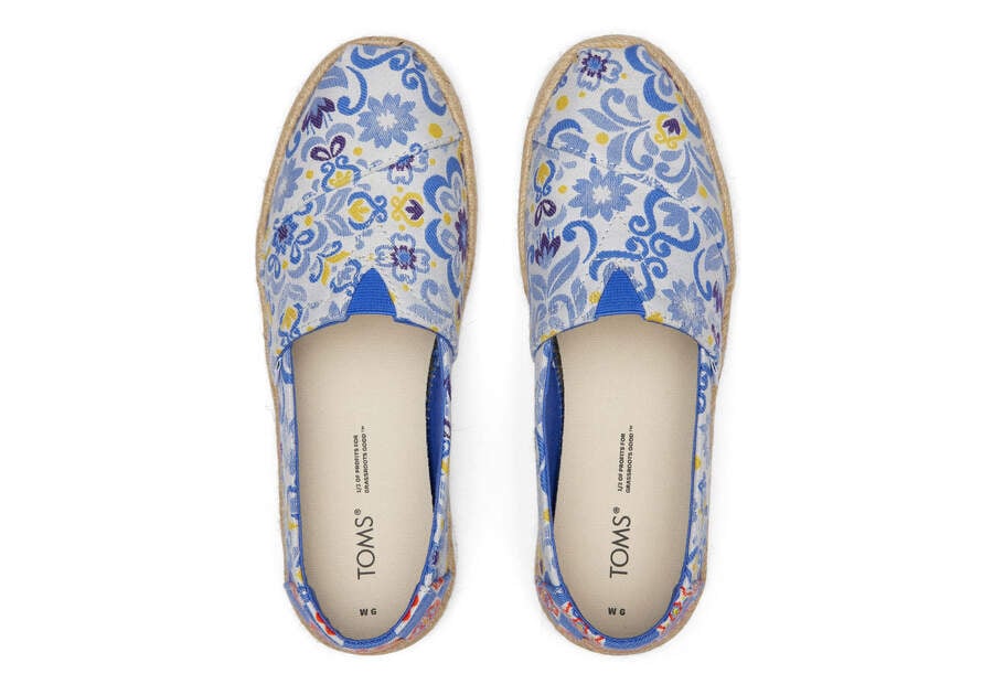 Espadrilles Toms Alpargata Rope Alpargata Mujer Azules Azul Marino Argentina | AR753-703