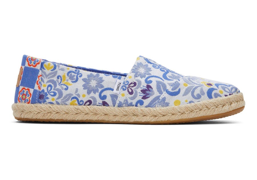 Espadrilles Toms Alpargata Rope Alpargata Mujer Azules Azul Marino Argentina | AR753-703