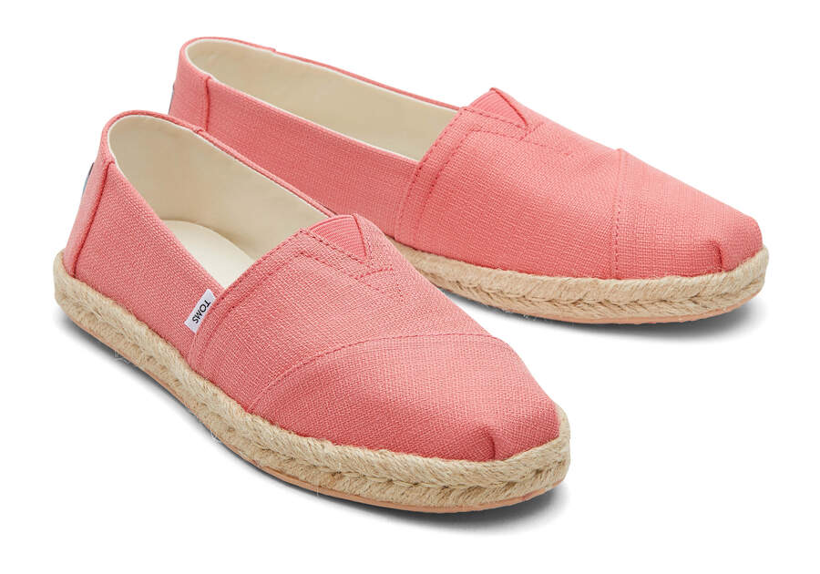 Espadrilles Toms Alpargata Rope Alpargata Mujer Coral Argentina | AR759-643