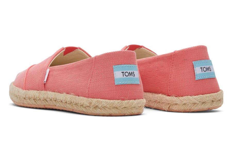 Espadrilles Toms Alpargata Rope Alpargata Mujer Coral Argentina | AR759-643