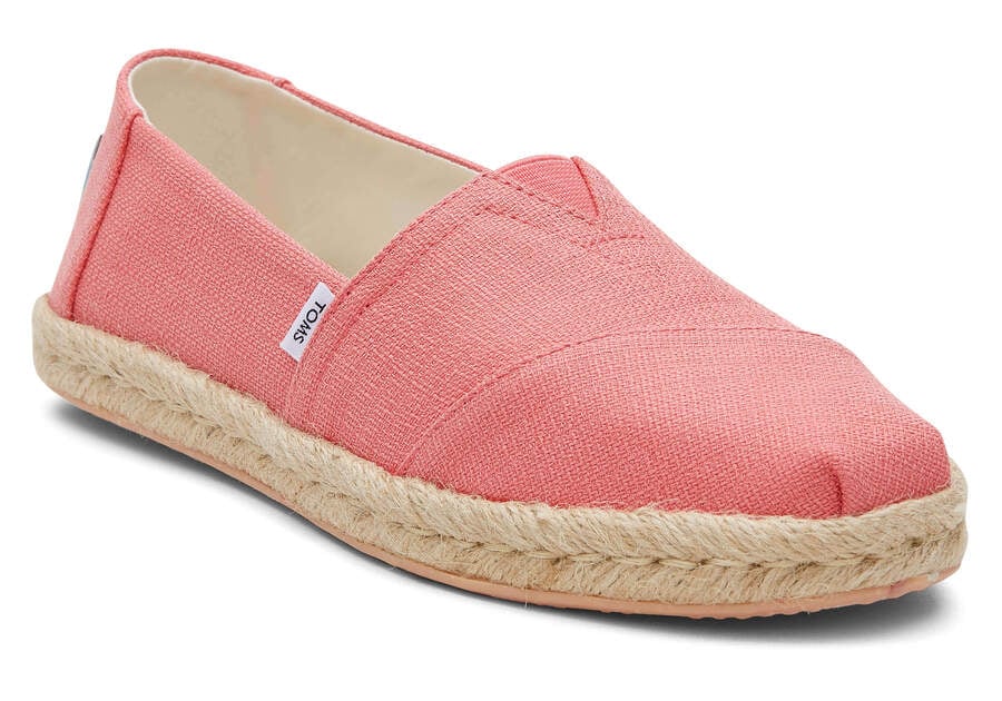 Espadrilles Toms Alpargata Rope Alpargata Mujer Coral Argentina | AR759-643