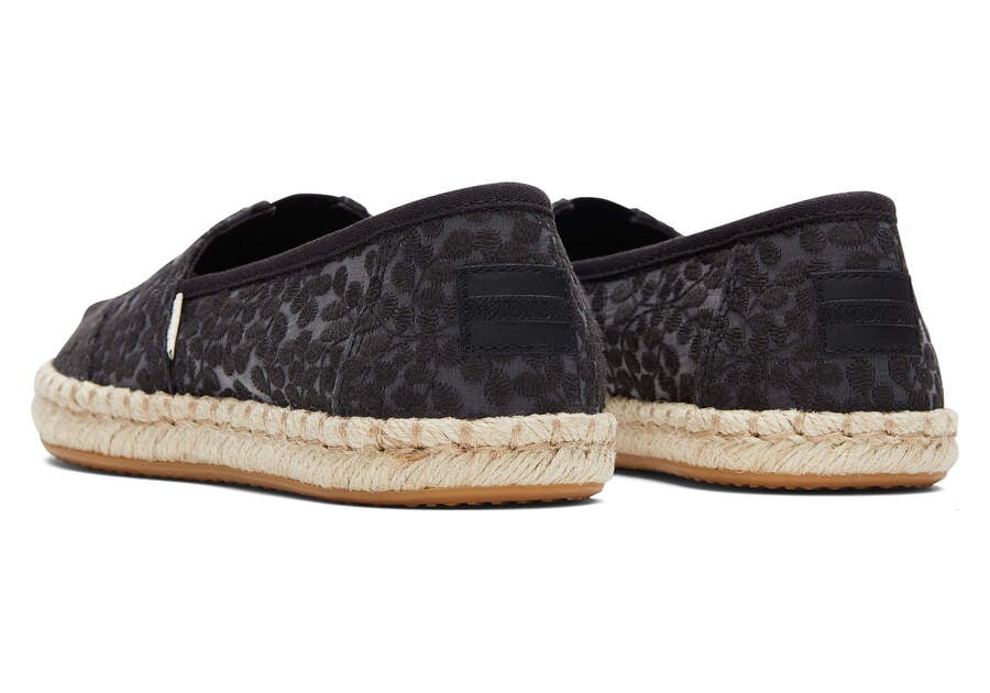 Espadrilles Toms Alpargata Rope Alpargata Mujer Negras Argentina | AR948-712