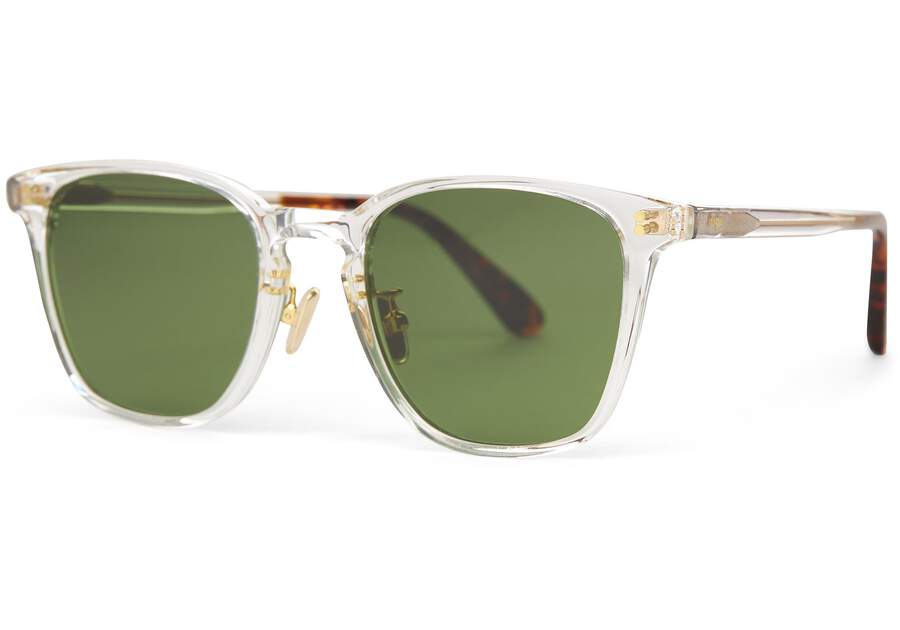 Gafas de Sol Toms Emerson Hombre Verde Argentina | AR979-332