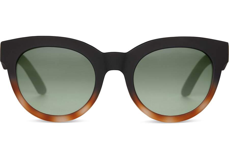 Gafas de Sol Toms Florentin Mujer Negras Naranjas Verde Argentina | AR971-688