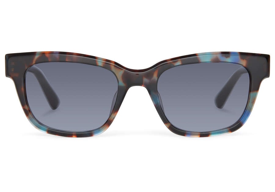 Gafas de Sol Toms Holland Hombre Azules Gris Oscuro Argentina | AR815-747