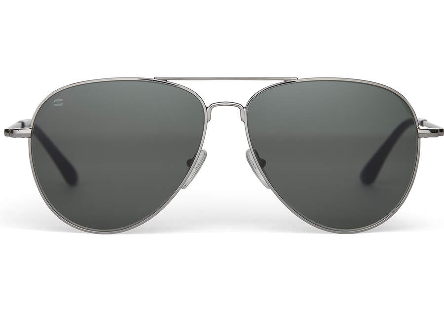 Gafas de Sol Toms Hudson Hombre Gris Verde Gris Argentina | AR013-813