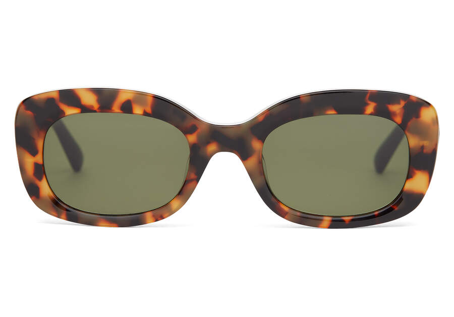 Gafas de Sol Toms Jules Mujer Verde Argentina | AR592-256