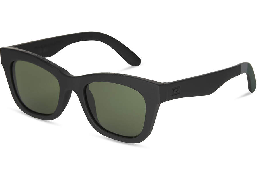 Gafas de Sol Toms Paloma Mujer Negras Verde Argentina | AR125-383