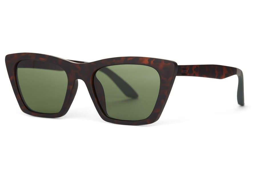 Gafas de Sol Toms Sahara Mujer Verde Argentina | AR455-139