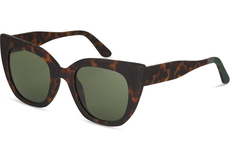 Gafas de Sol Toms Sydney Mujer Verde Argentina | AR610-017