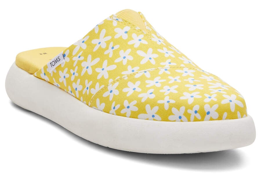 Mulas Toms Mallow Mule Mujer Amarillo Argentina | AR399-880