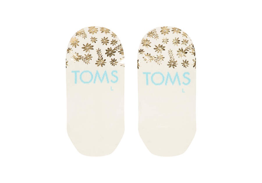 Mulas Toms Ultimate No Show Socks Floral Bloom Mujer Verde Argentina | AR597-902