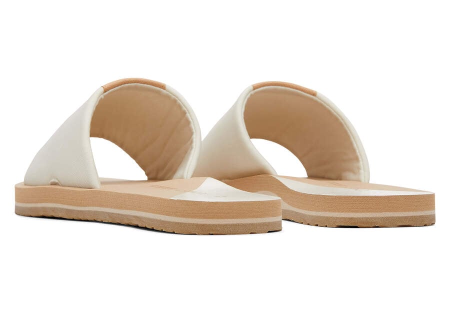 Sandalias Toms Carly Sandal Mujer Blancas Argentina | AR344-372