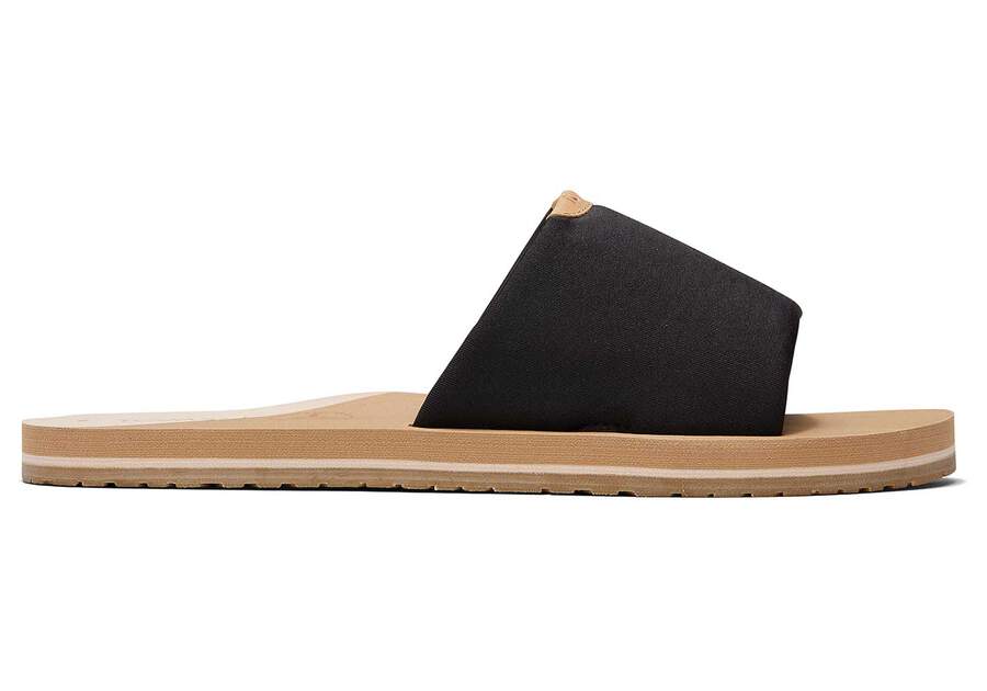 Sandalias Toms Carly Sandal Mujer Negras Argentina | AR265-272