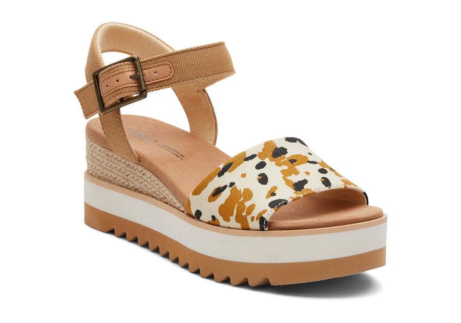 Sandalias Toms Diana Wedge Sandal Mujer Marrones Argentina | AR276-608