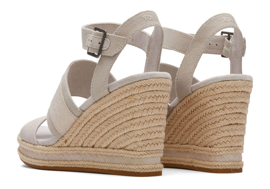 Sandalias Toms Madelyn Wedge Sandal Mujer Gris Argentina | AR777-201