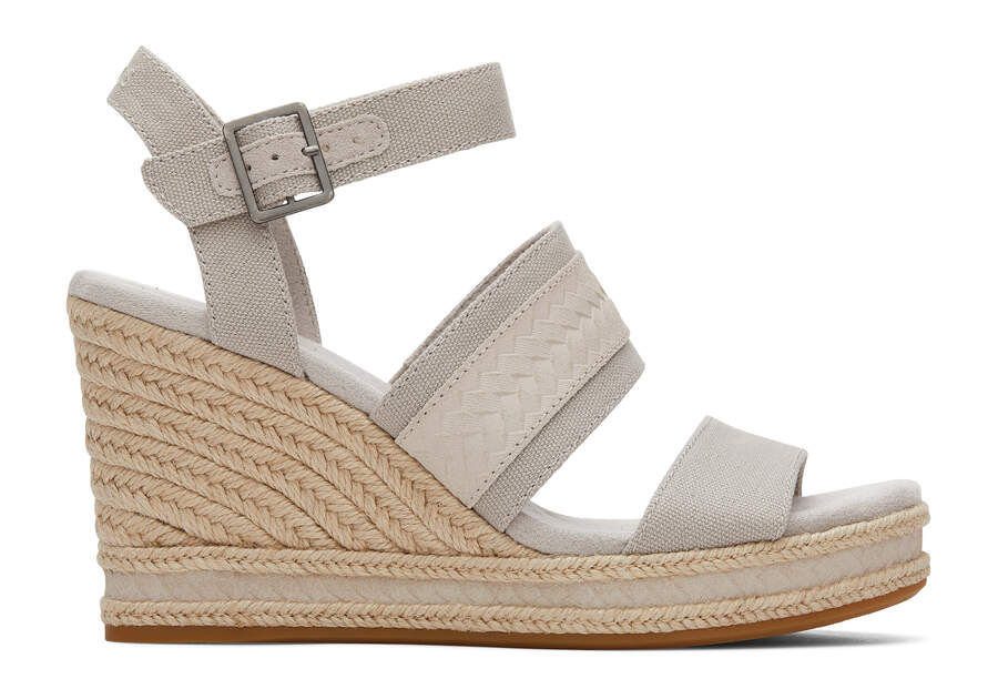 Sandalias Toms Madelyn Wedge Sandal Mujer Gris Argentina | AR777-201