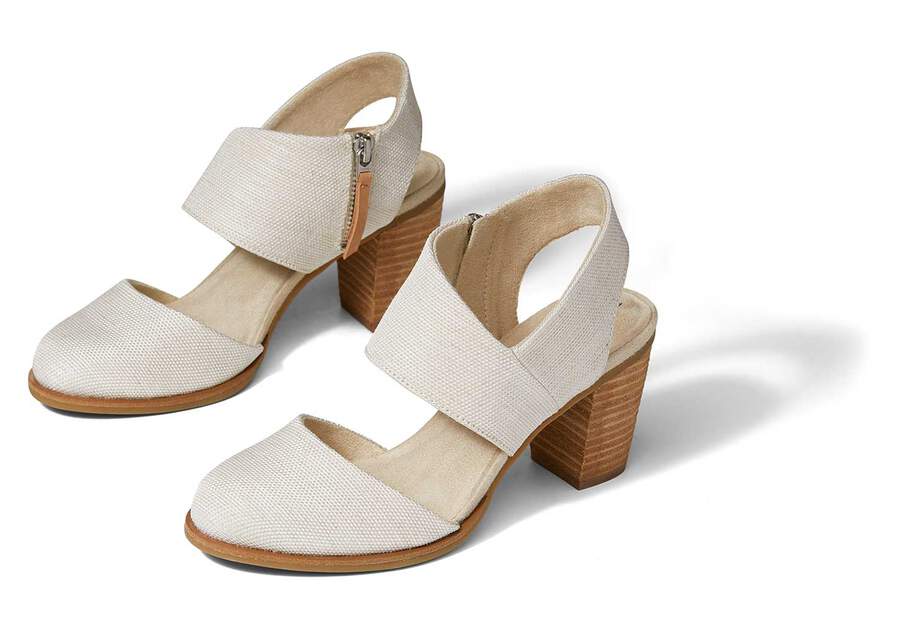 Sandalias Toms Majorca Closed Puntera Sandal Mujer Beige Argentina | AR695-778