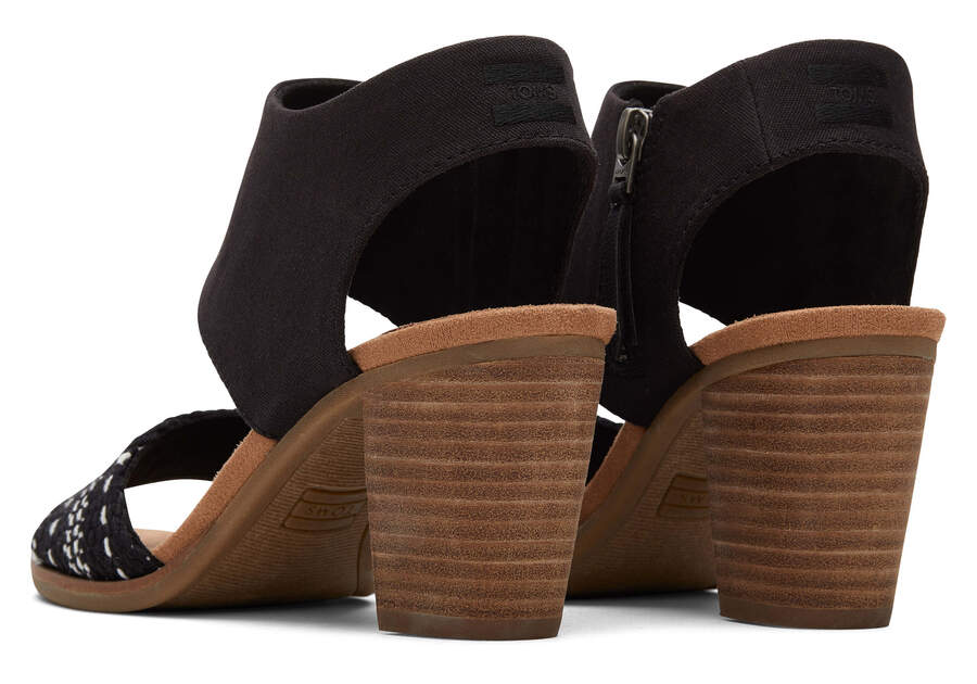 Sandalias Toms Majorca Cutout Sandal Mujer Negras Argentina | AR401-939