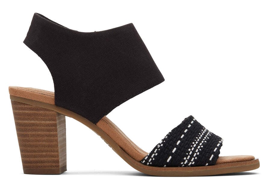 Sandalias Toms Majorca Cutout Sandal Mujer Negras Argentina | AR401-939