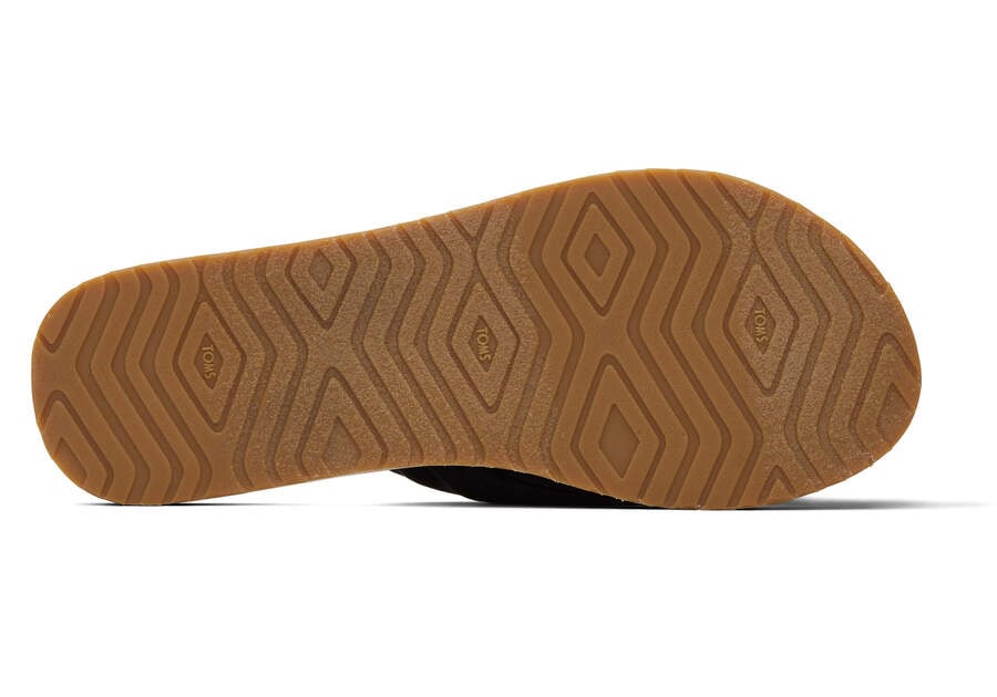 Sandalias Toms Piper Flip Flop Mujer Negras Argentina | AR786-439