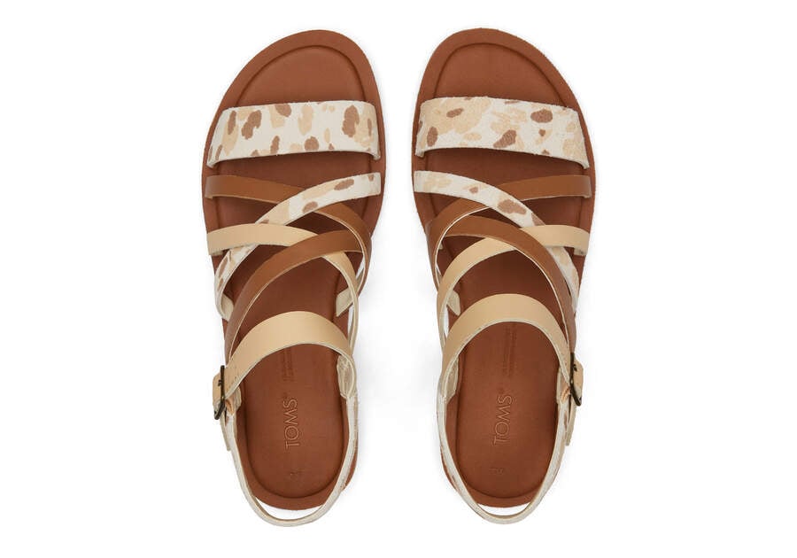 Sandalias Toms Sephina Sandal Mujer Beige Argentina | AR999-152