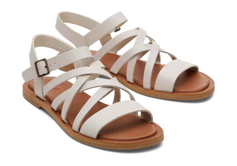 Sandalias Toms Sephina Sandal Mujer Creme Argentina | AR588-848