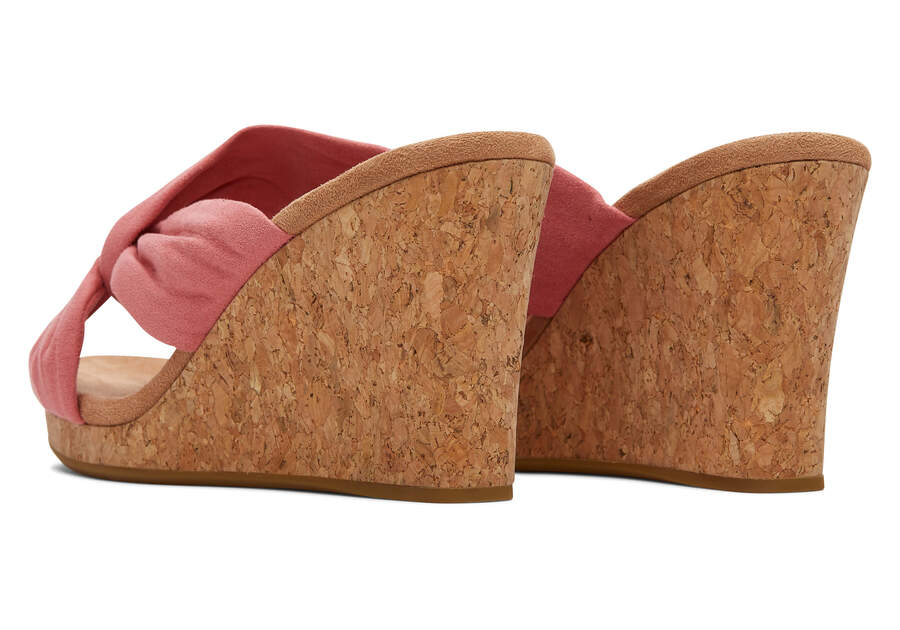 Sandalias Toms Serena Wedge Sandal Mujer Rosas Argentina | AR111-773