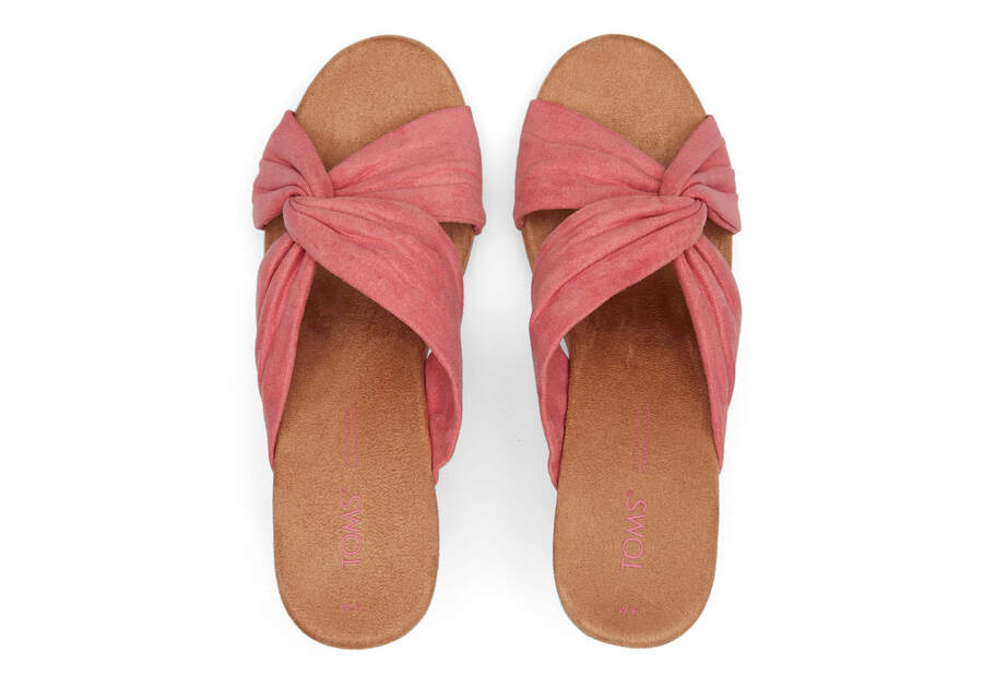 Sandalias Toms Serena Wedge Sandal Mujer Rosas Argentina | AR111-773