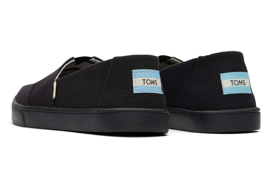 Slip On Toms Alpargata Cupsole Slip On Mujer Negras Argentina | AR855-588