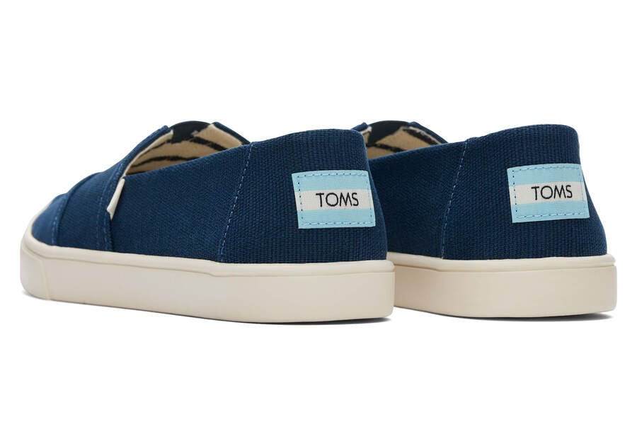 Slip On Toms Alpargata Cupsole Slip On Mujer Azules Argentina | AR893-169