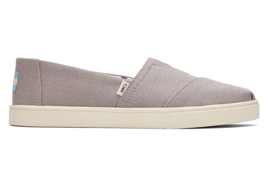 Slip On Toms Alpargata Cupsole Slip On Mujer Gris Argentina | AR995-781