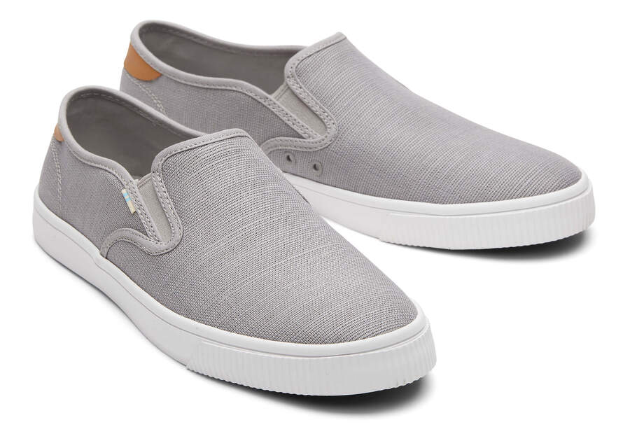 Slip On Toms Baja Slip On Hombre Gris Oscuro Argentina | AR635-377