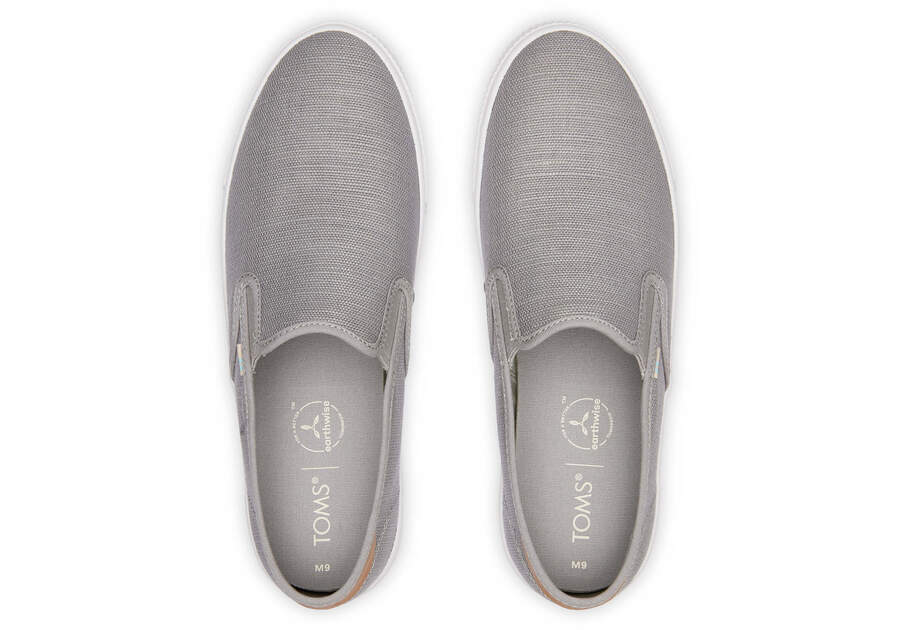 Slip On Toms Baja Slip On Hombre Gris Oscuro Argentina | AR635-377