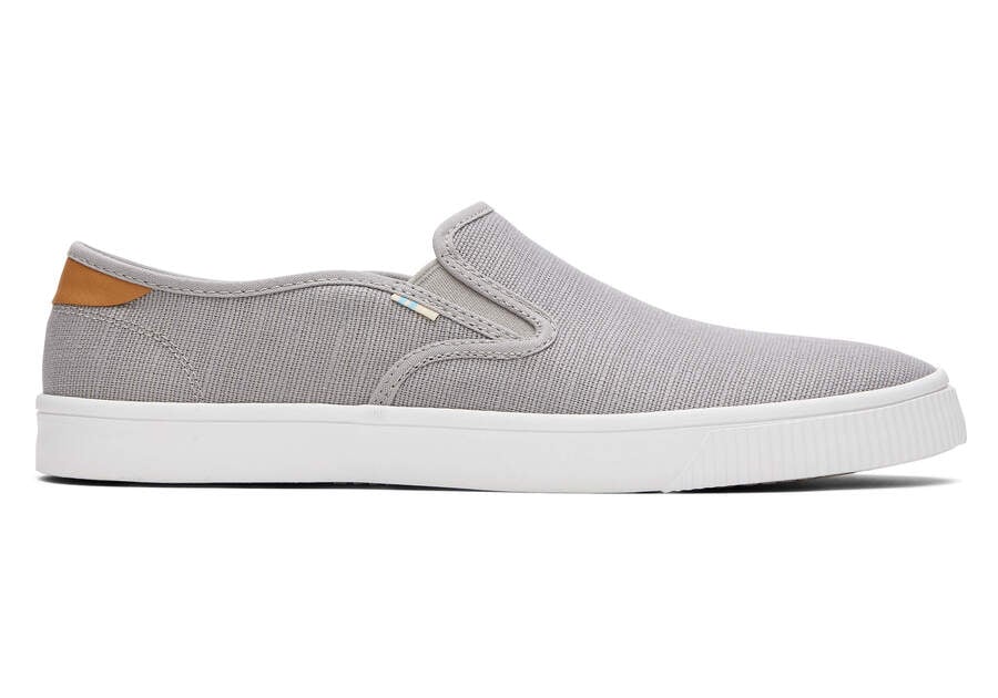 Slip On Toms Baja Slip On Hombre Gris Oscuro Argentina | AR635-377