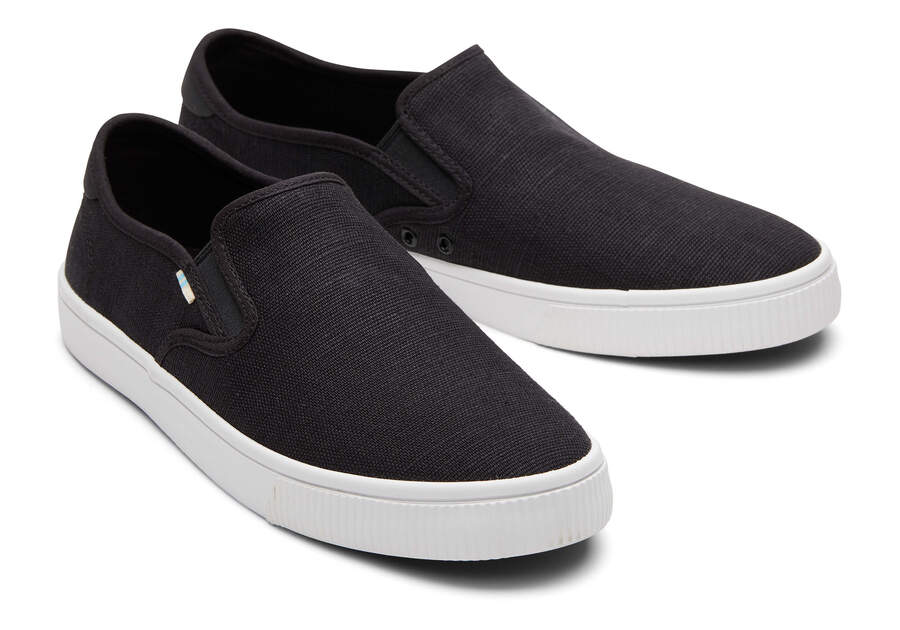 Slip On Toms Baja Slip On Hombre Negras Argentina | AR862-885