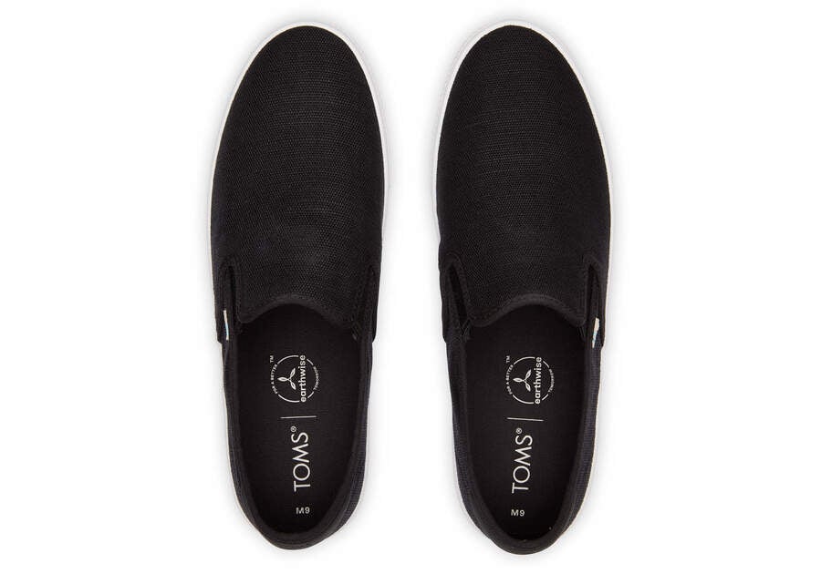 Slip On Toms Baja Slip On Hombre Negras Argentina | AR862-885