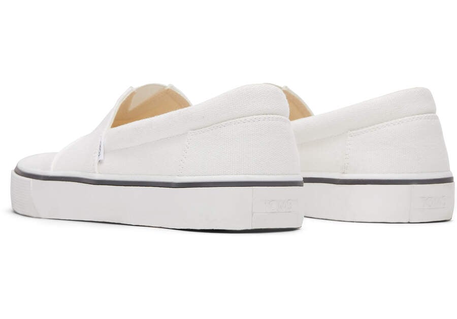 Slip On Toms Fenix Hombre Blancas Argentina | AR418-007