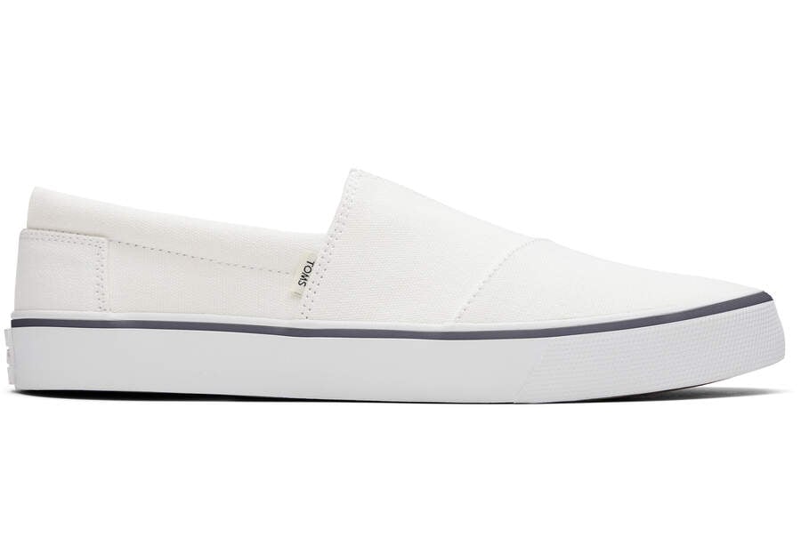 Slip On Toms Fenix Hombre Blancas Argentina | AR418-007