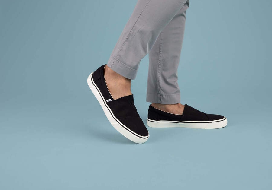 Slip On Toms Fenix Hombre Negras Argentina | AR340-952