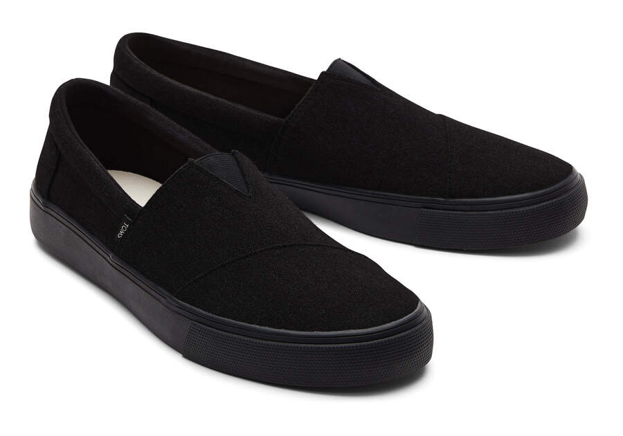 Slip On Toms Fenix Hombre Negras Argentina | AR361-268