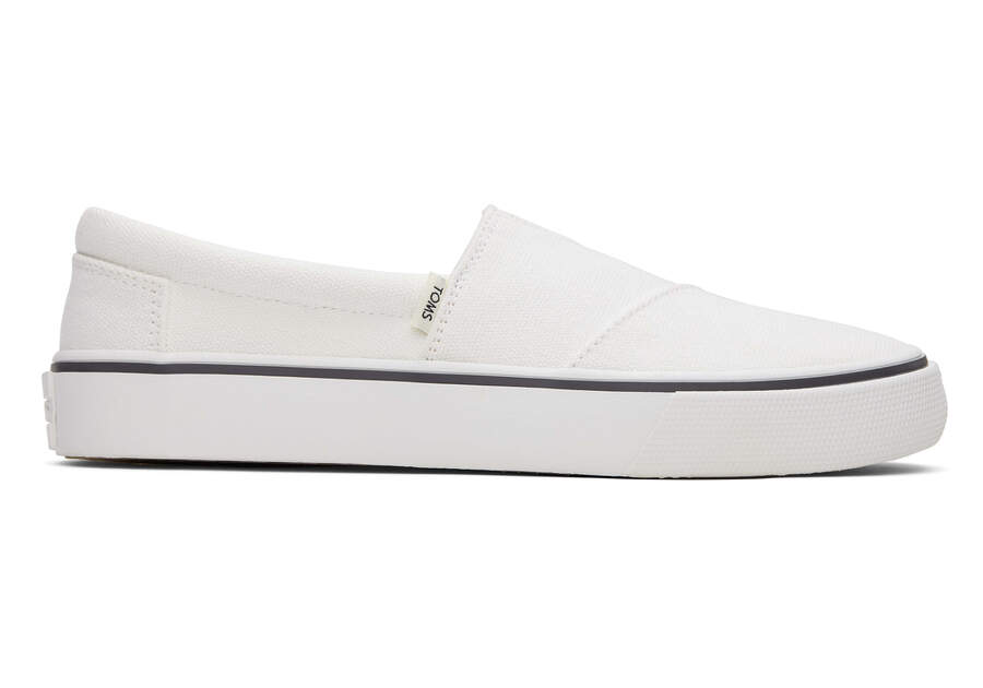 Slip On Toms Fenix Mujer Blancas Argentina | AR419-512