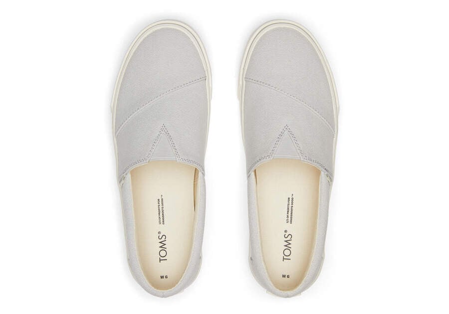 Slip On Toms Fenix Mujer Gris Argentina | AR177-974