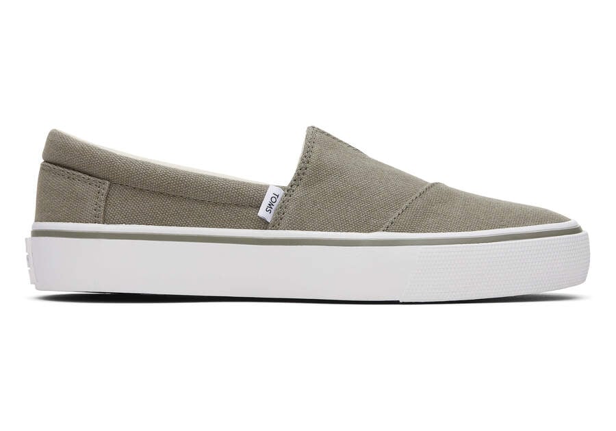 Slip On Toms Fenix Mujer Gris Argentina | AR863-418