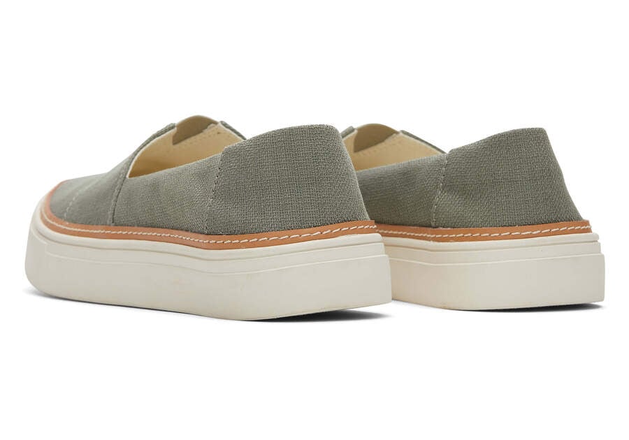 Slip On Toms Parker Slip On Mujer Gris Argentina | AR483-474