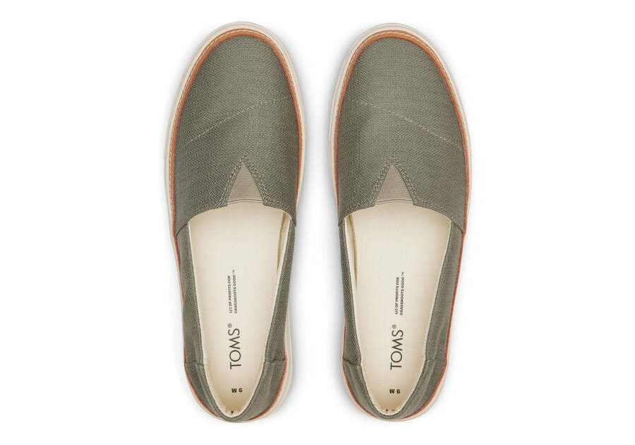 Slip On Toms Parker Slip On Mujer Gris Argentina | AR483-474