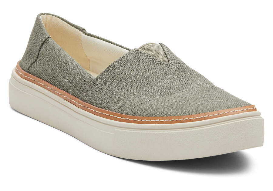 Slip On Toms Parker Slip On Mujer Gris Argentina | AR483-474