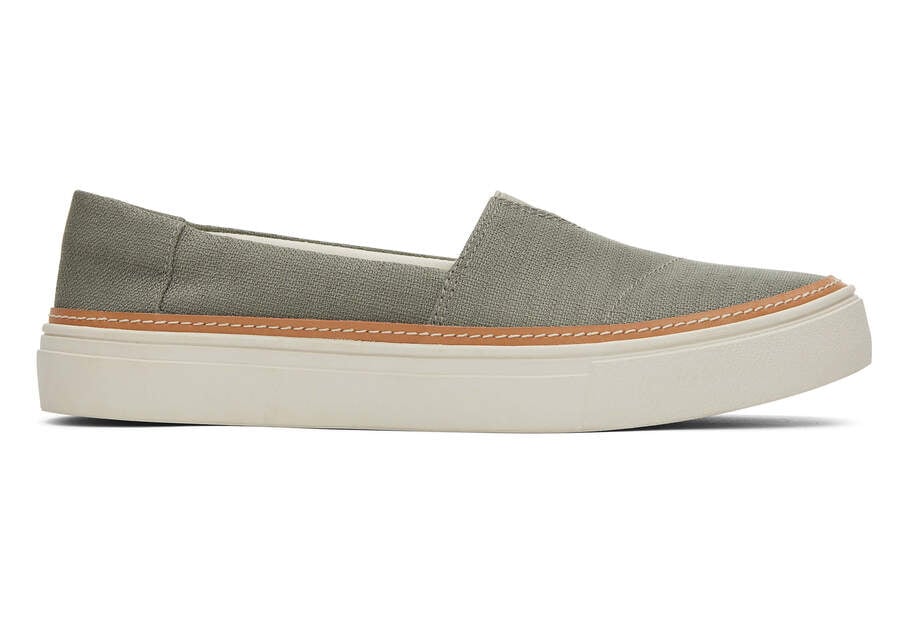 Slip On Toms Parker Slip On Mujer Gris Argentina | AR483-474